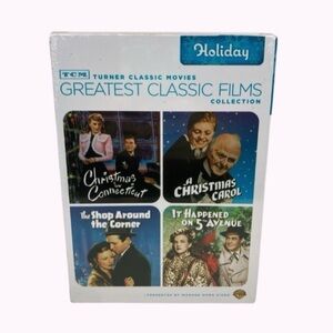 TCM Greatest Classic Films Collection Holiday 4 Movie DVD Set